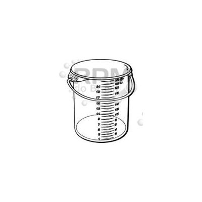 Zelador - Serviço De Borracha FG572924CLR - Rubbermaid