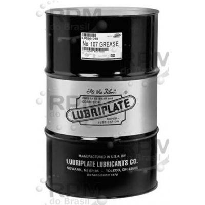 Químicos, Lubrificantes E Equipamentos - Lubriplate Lubricants Co L0036-040 - Lubriplate Lubricants Co
