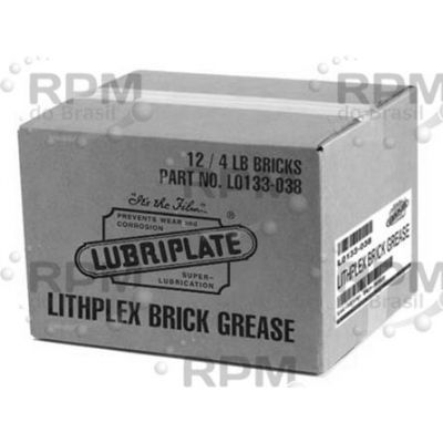 LUBRIPLATE LUBRIFICANTES CO L0133-038