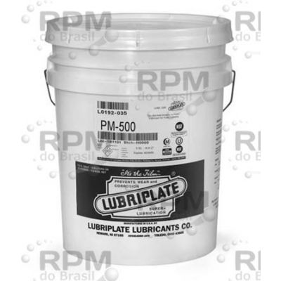 LUBRIPLATE LUBRICANTS CO L0192-035