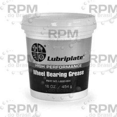 LUBRIPLATE LUBRIFICANTES CO L0220-004