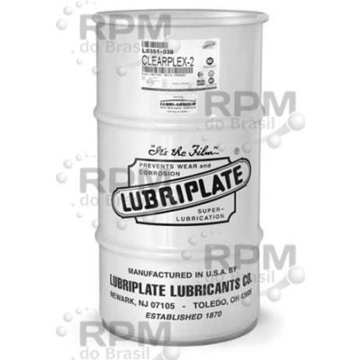 LUBRIPLATE LUBRICANTS CO L0351-039