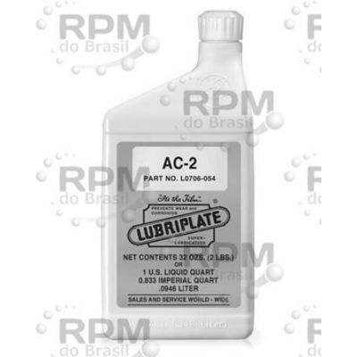 LUBRIPLATE LUBRICANTS CO L0706-054