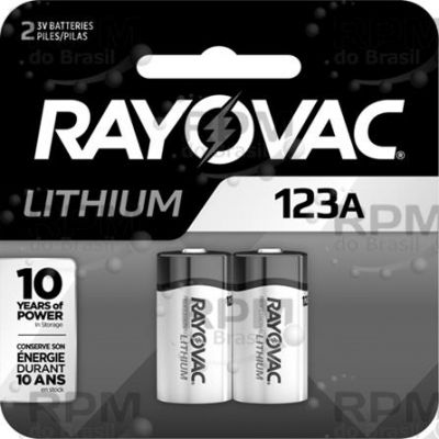 RAYOVAC RL123A-2G