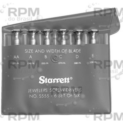 L S STARRETT COMPANY S555Z-6