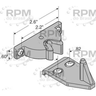 SISTEMA PLAST SF-VLATCH-BK