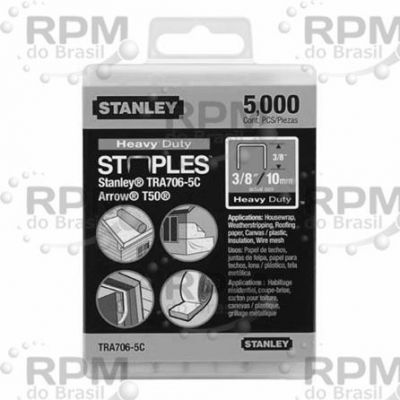 STANLEY NEGOCIAÇÃO FERRAMENTAS TRA706-5C