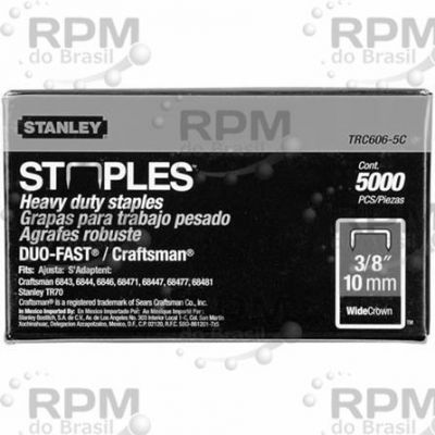 FERRAMENTAS STANLEY TRADE TRC606T