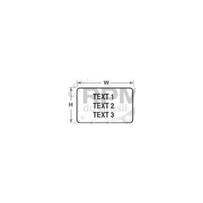 Segurança - Brady X-7-422 - Brady